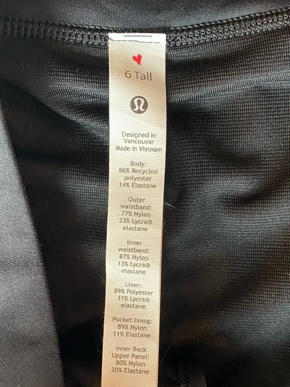 lululemon athletica high rise